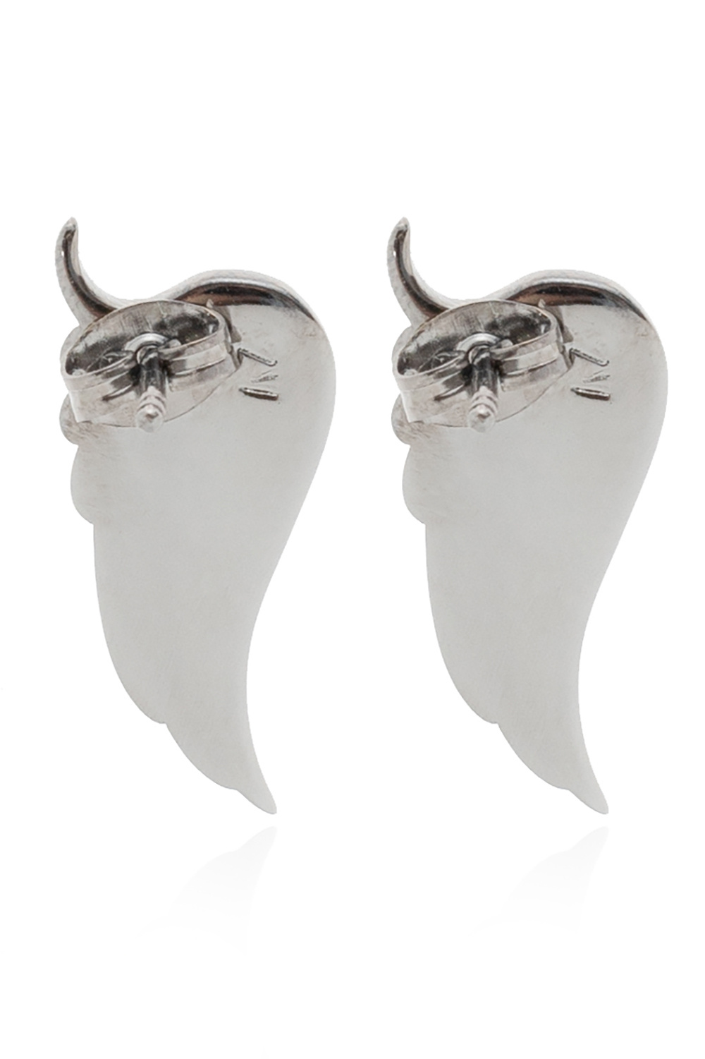 ZADIG & VOLTAIRE ロック エンベリッシュド イヤリング Silver 'Rock' earrings Zadig & Voltaire